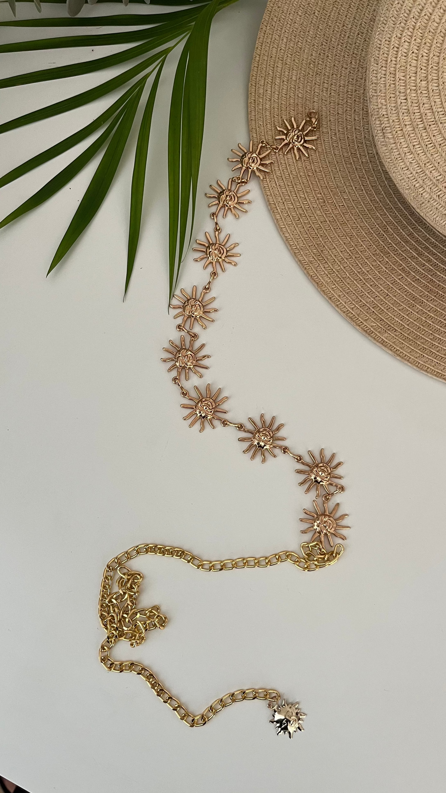 Gold Sun Waistchain