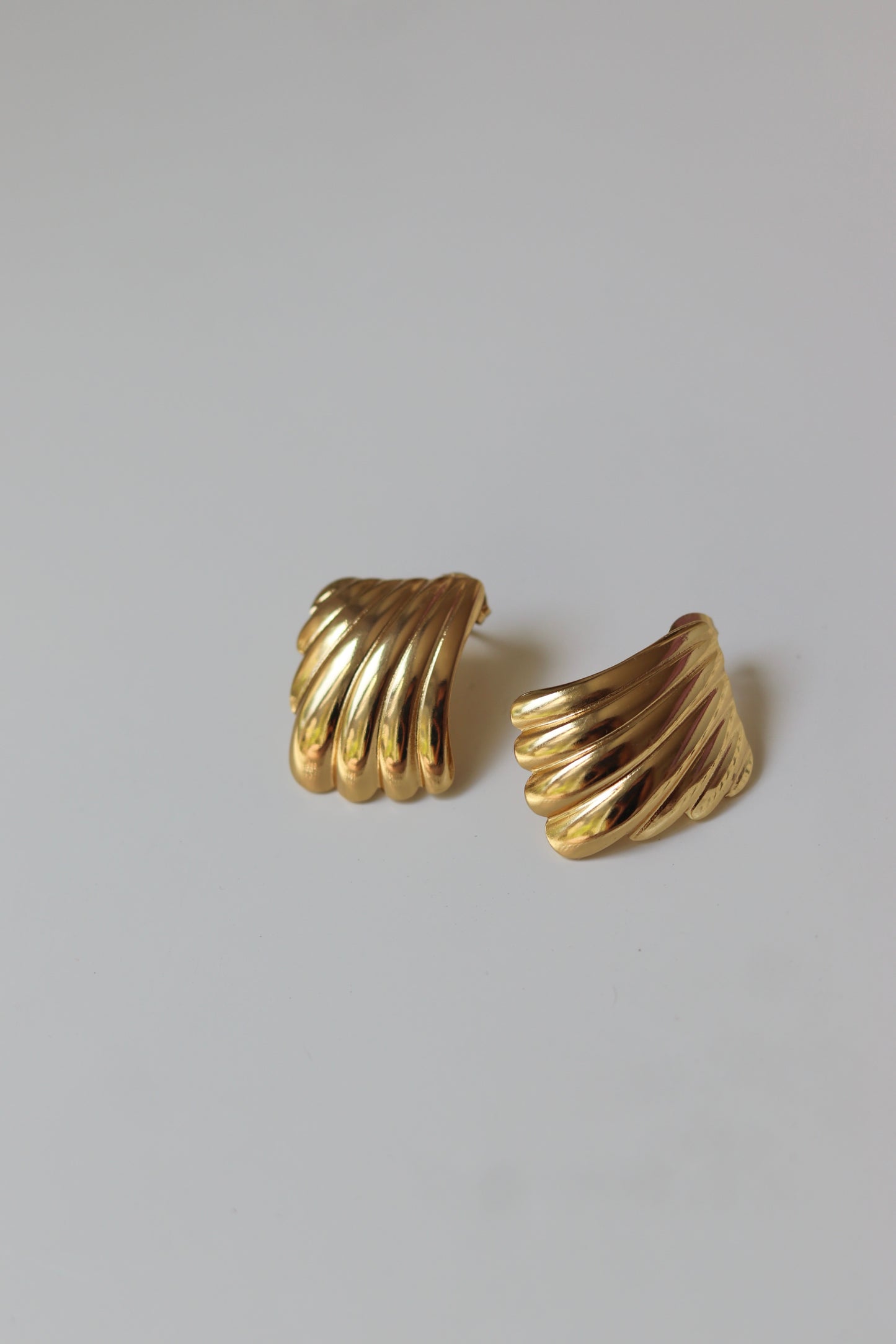 Gold Shell Earrings
