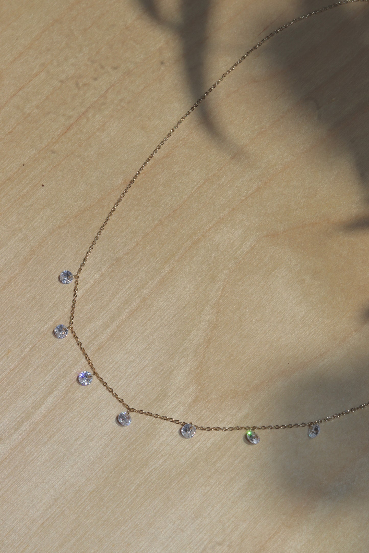 Crystal Diamond Necklace