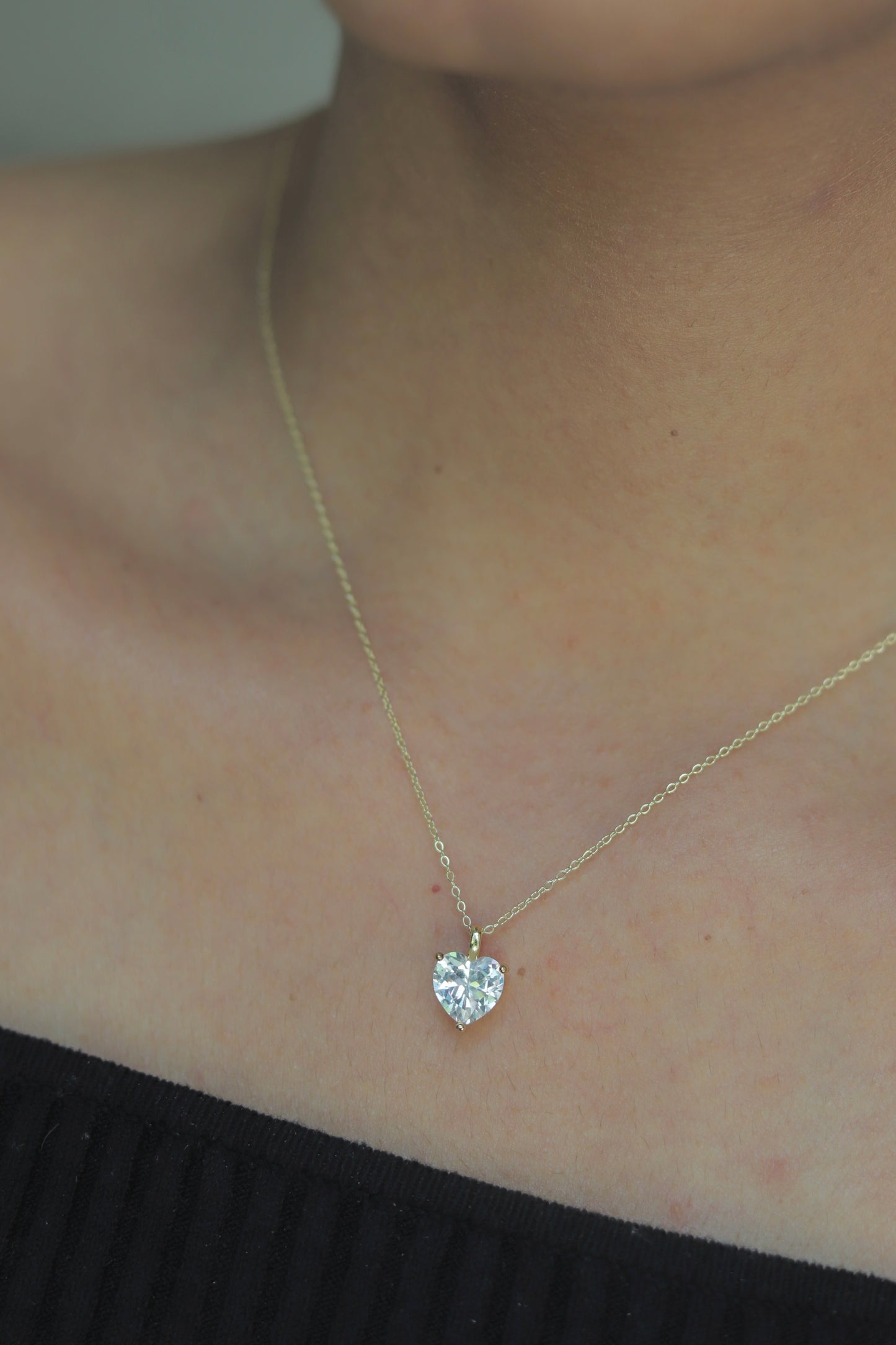 Heart Diamond Necklace