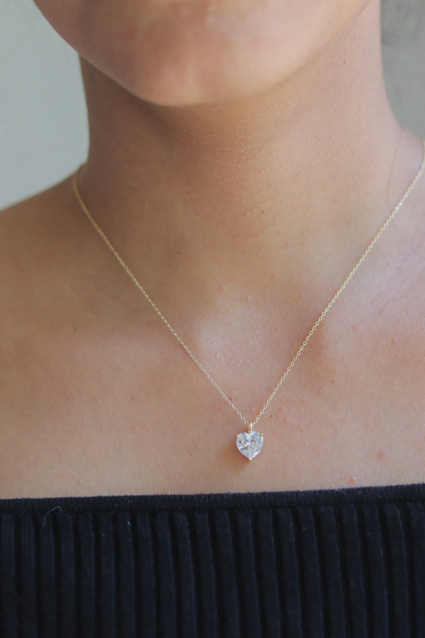 Heart Diamond Necklace