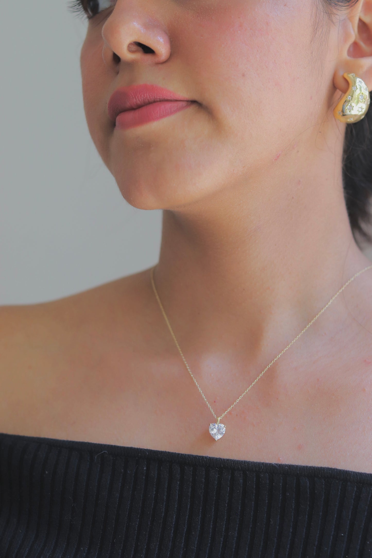 Heart Diamond Necklace