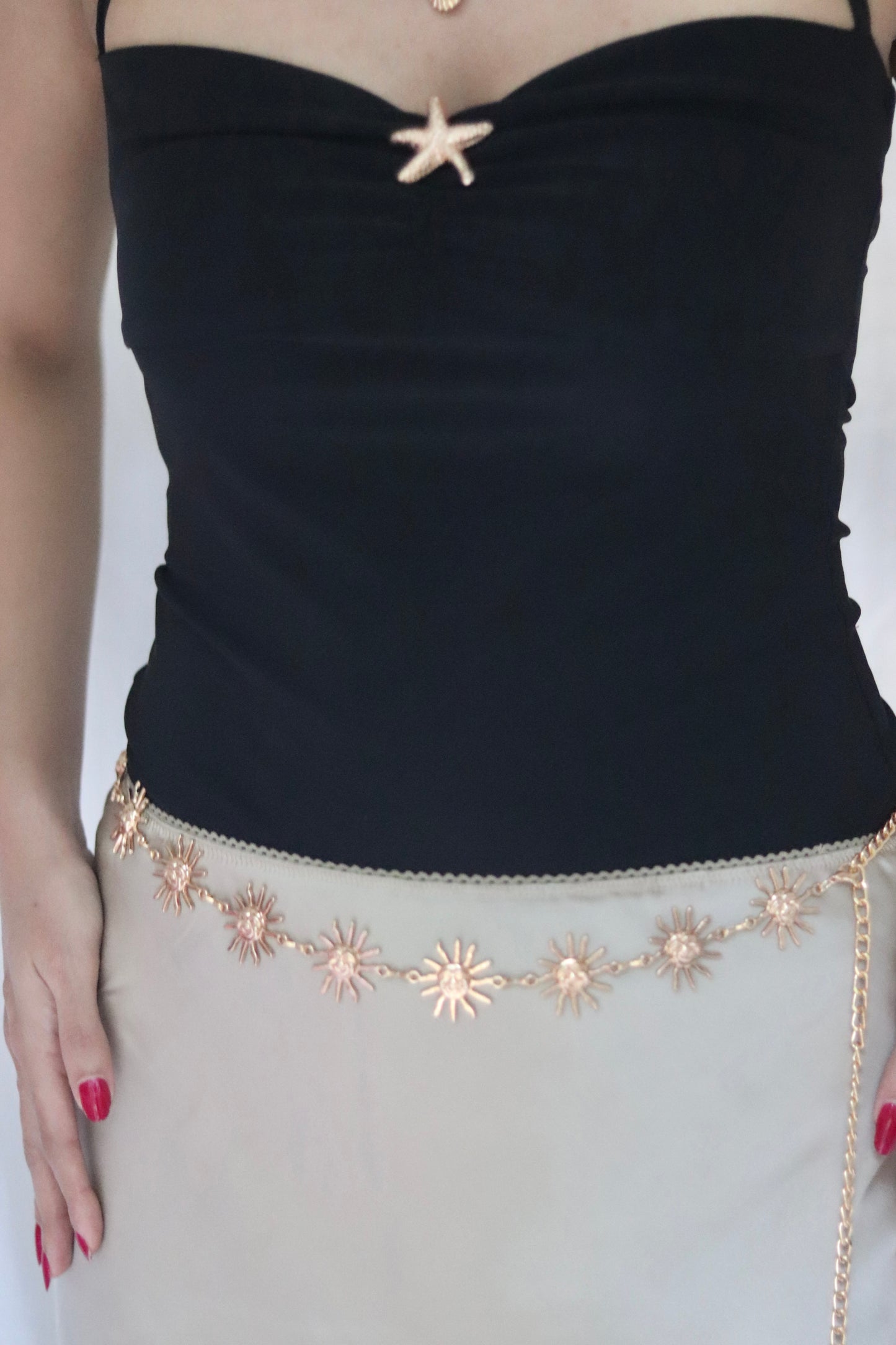 Gold Sun Waistchain