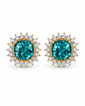 Oceana Ocean Blue Stud Earrings