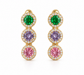 Luxelle Multicolour Drop Earrings