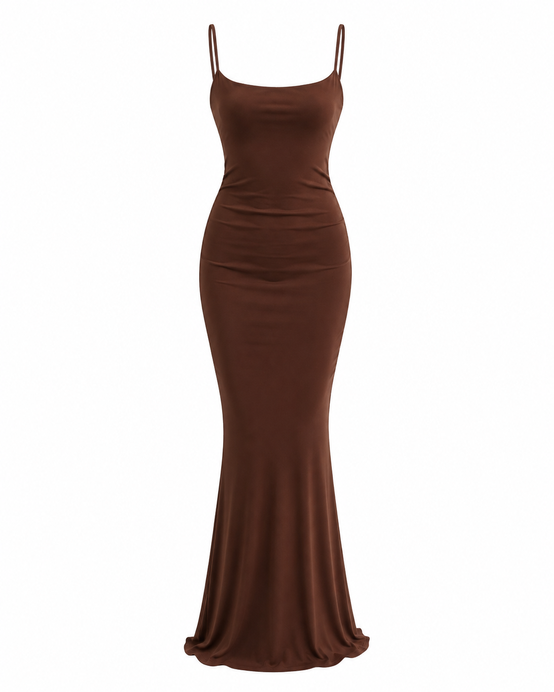 Cookie Brown Bodycon Maxi Dress