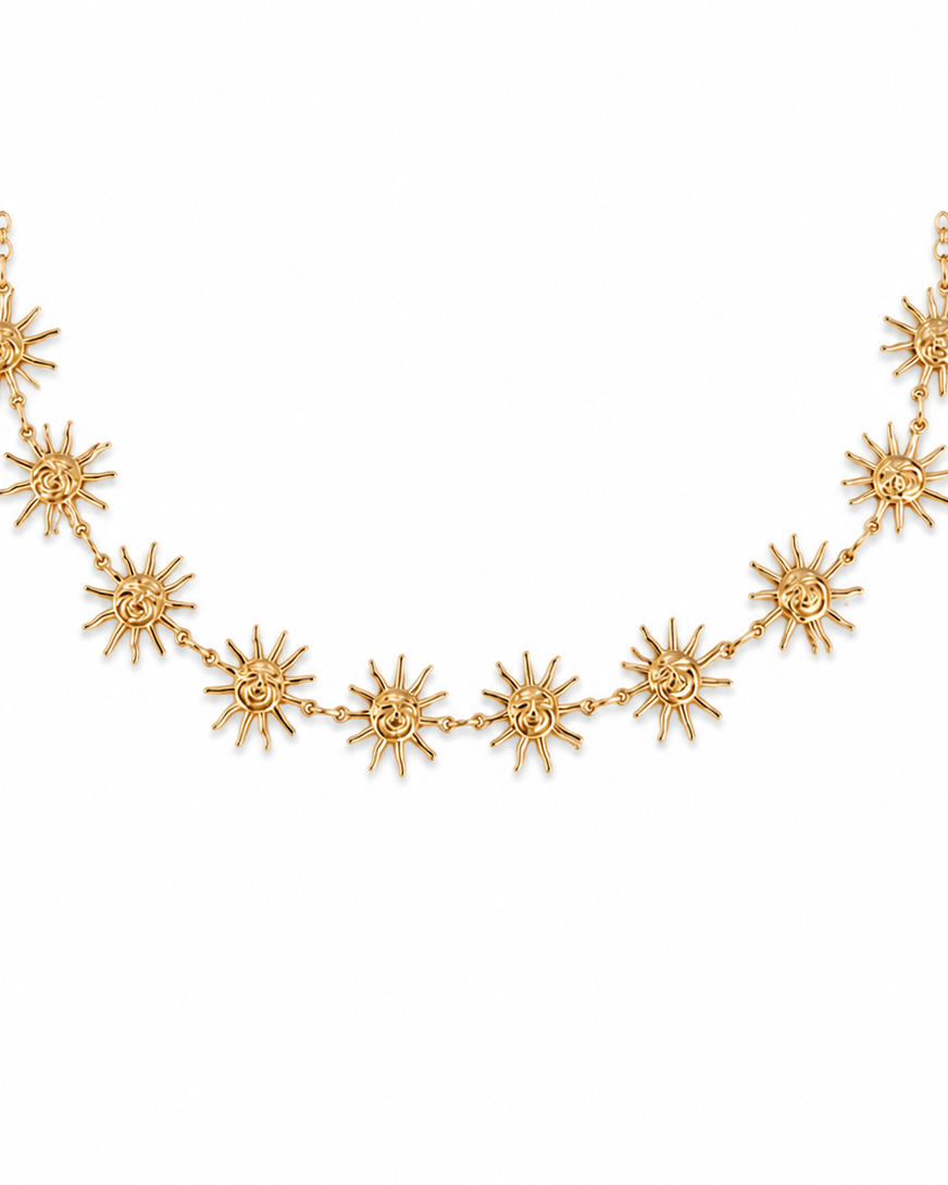 Gold Sun Waistchain
