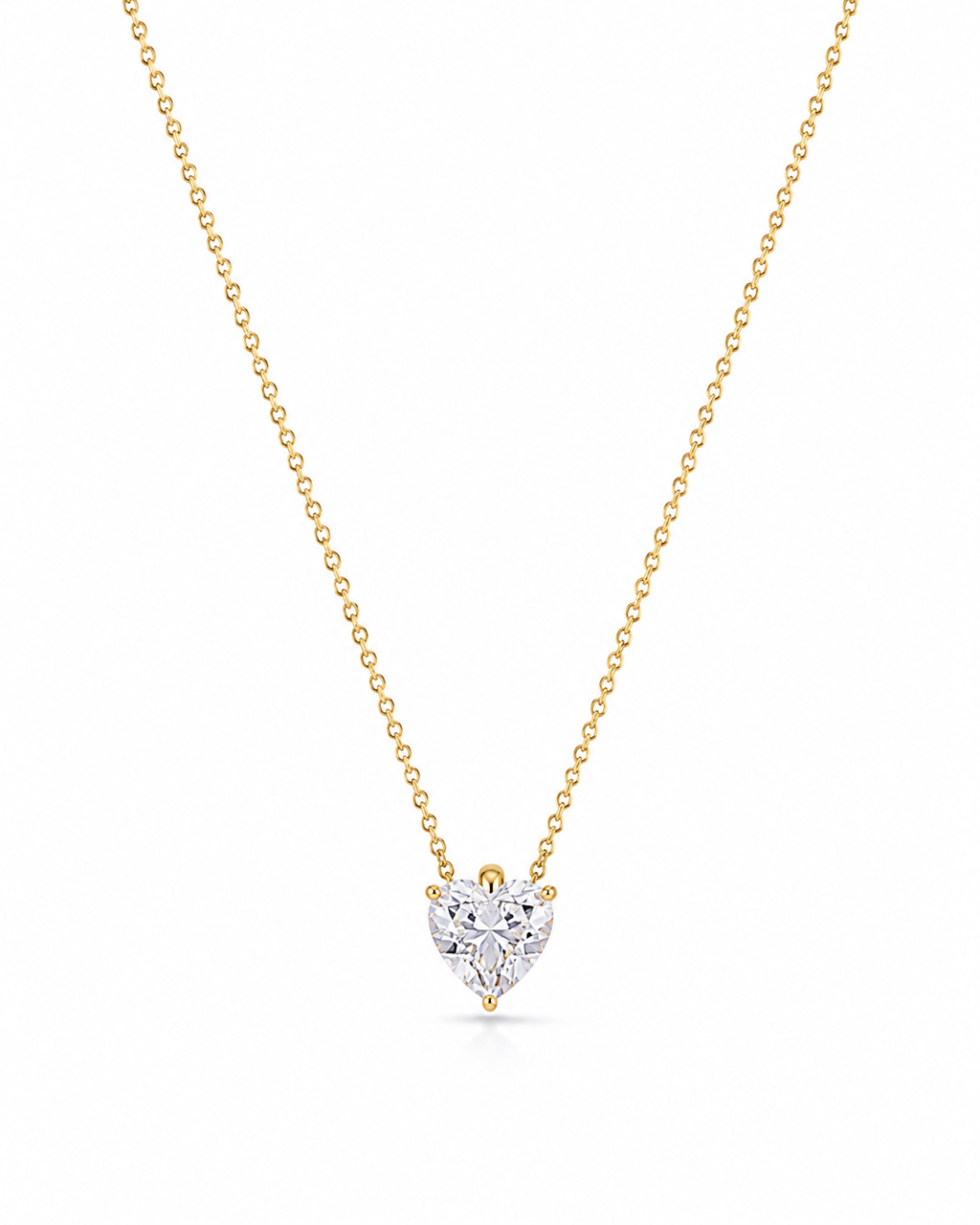 Heart Diamond Necklace