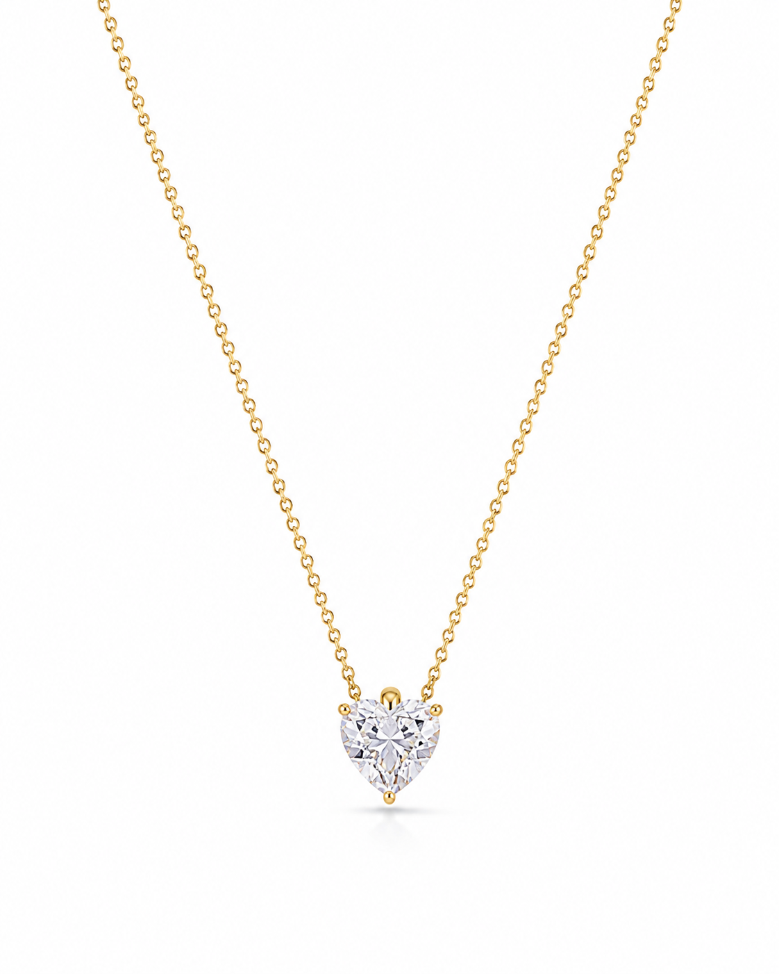 Heart Diamond Necklace