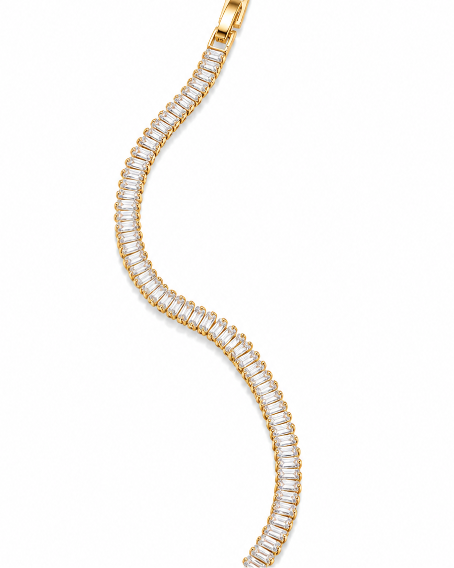 Rectangle Diamond Bracelet