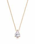 Pear Diamond Necklace