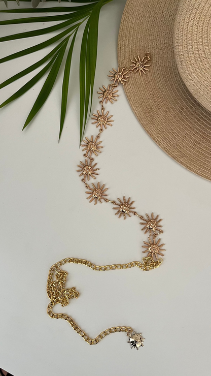 Gold Sun Waistchain