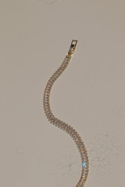 Rectangle Diamond Bracelet