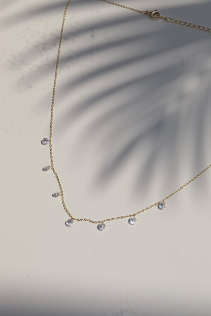 Crystal Diamond Necklace