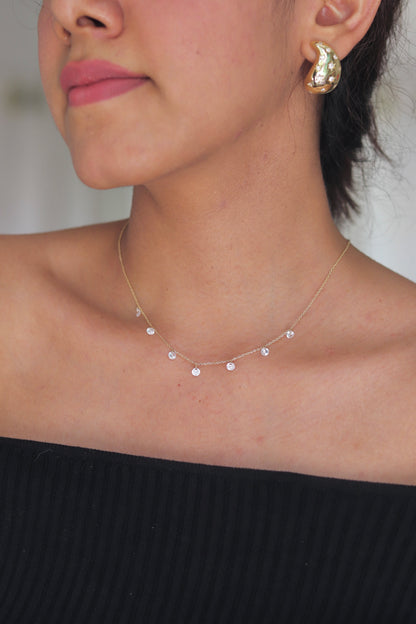 Crystal Diamond Necklace