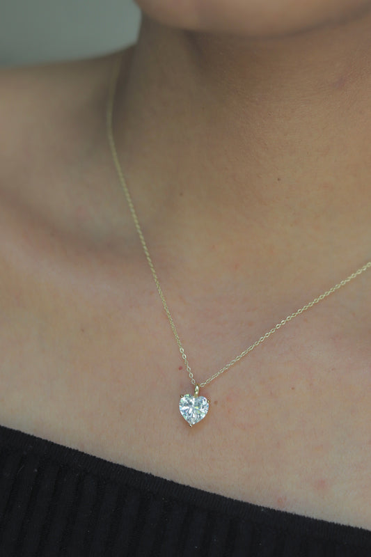 Heart Diamond Necklace