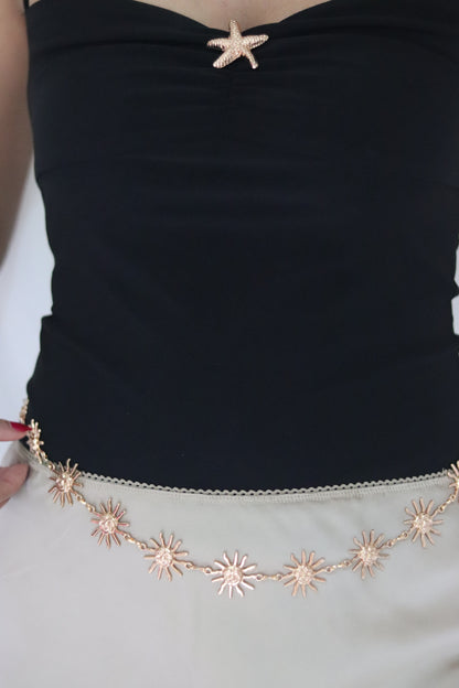 Gold Sun Waistchain